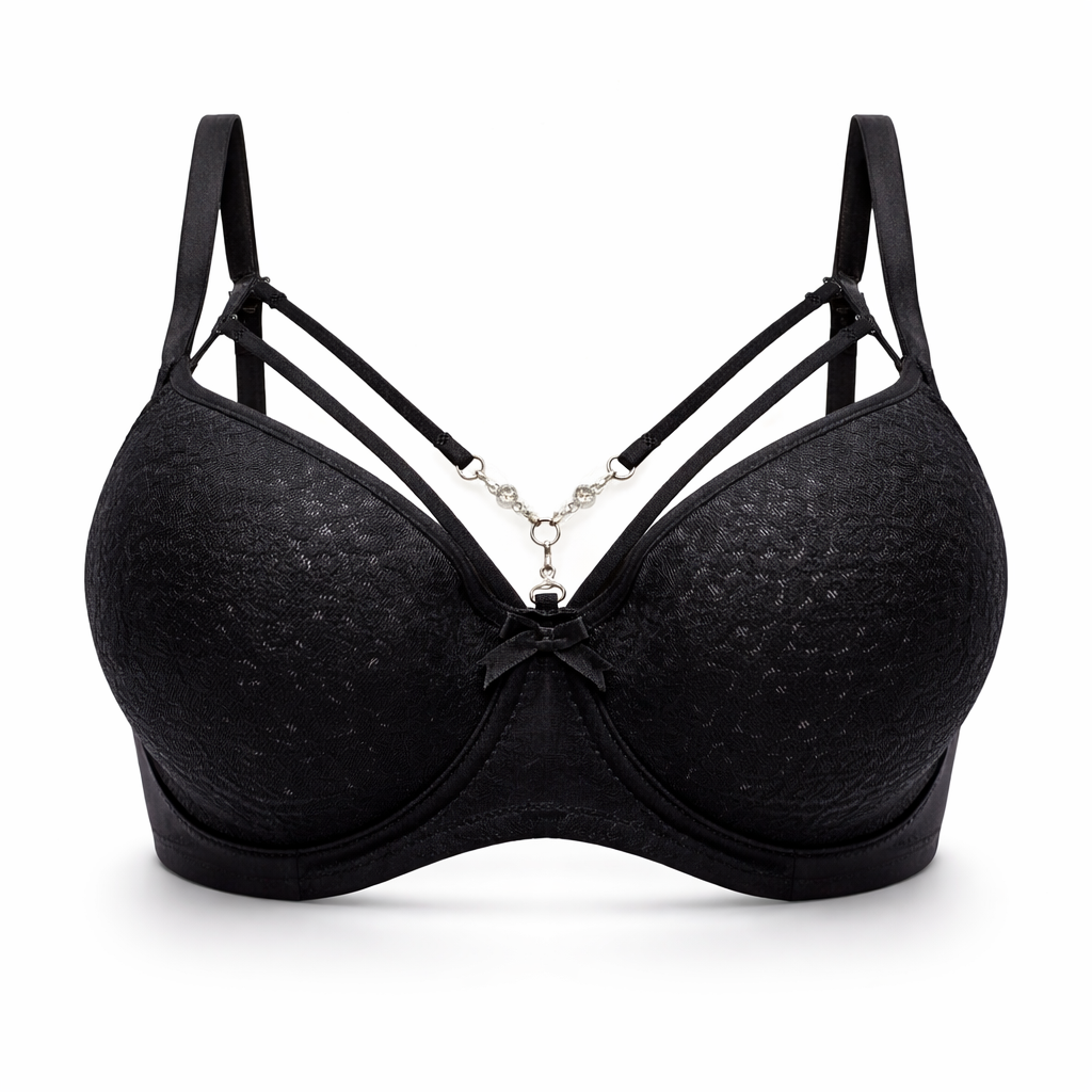 Dantel dokunun sofistike ışıltısı ve dengeli cup formu ile hem estetik hem kusursuz duruş.