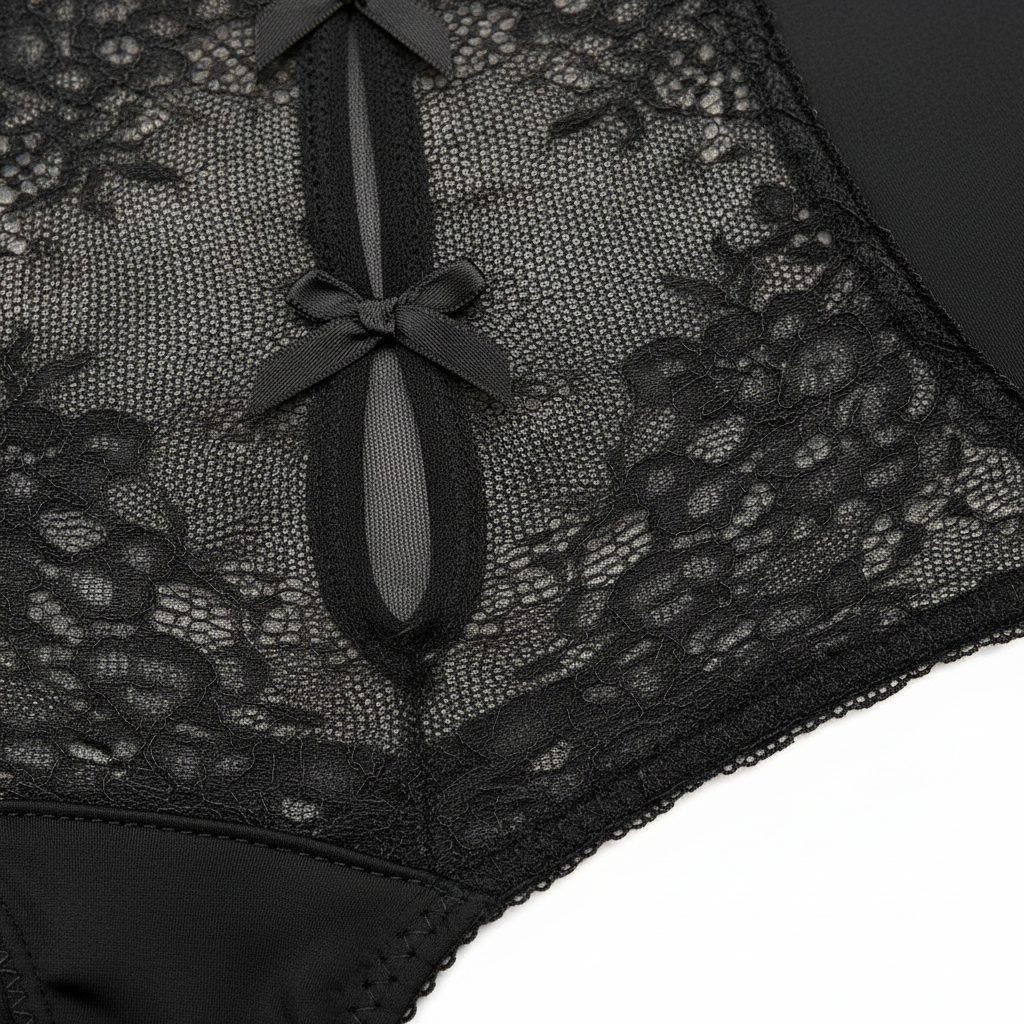 Destekli sütyen yapısı ve esnek kumaşı ile konforlu ve şık kadın body modeli. Lüks dantel makro detayı.