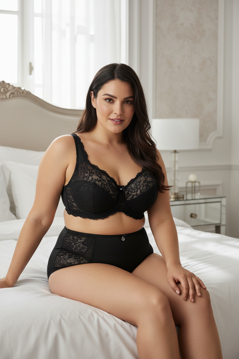 Zarif dantel dokusu, vücudu saran kalıbı ve gün boyu konfor sunan yapısıyla feminen şıklığı yeniden tanımlıyor.