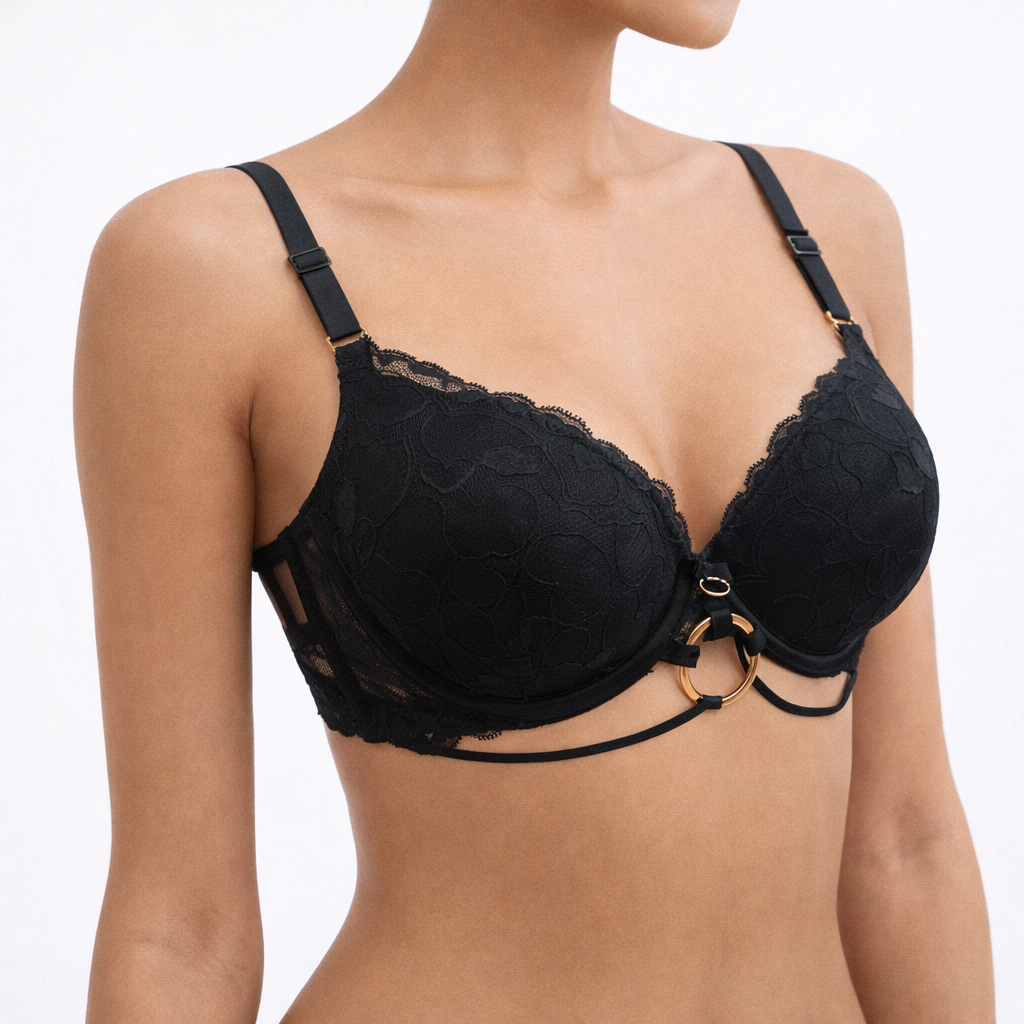 Göğüs formunu dengeler, doğal ama net bir silüet oluşturur.