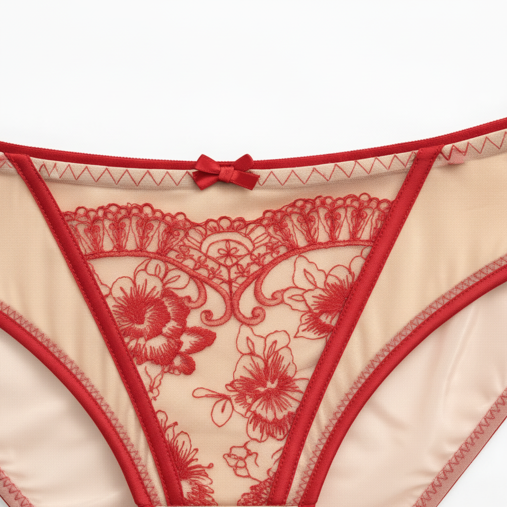 Külot fiyonk ve dantel detayı